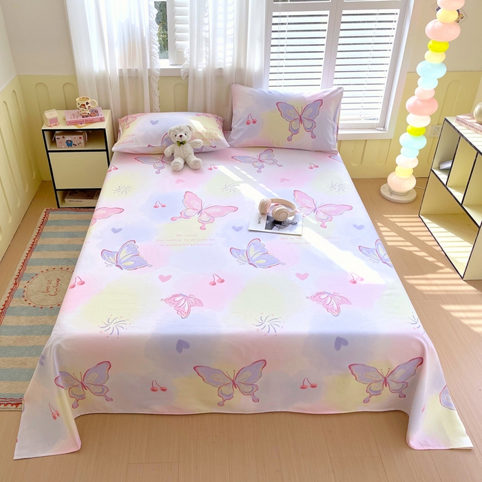 91家纺网 家纺一手货源 找家纺 （总）金鑫汇家纺 2025年新款百分百全棉老粗布全棉加厚加密高克重单品床单（花型更好卖，面料更厚实，自带凉感）