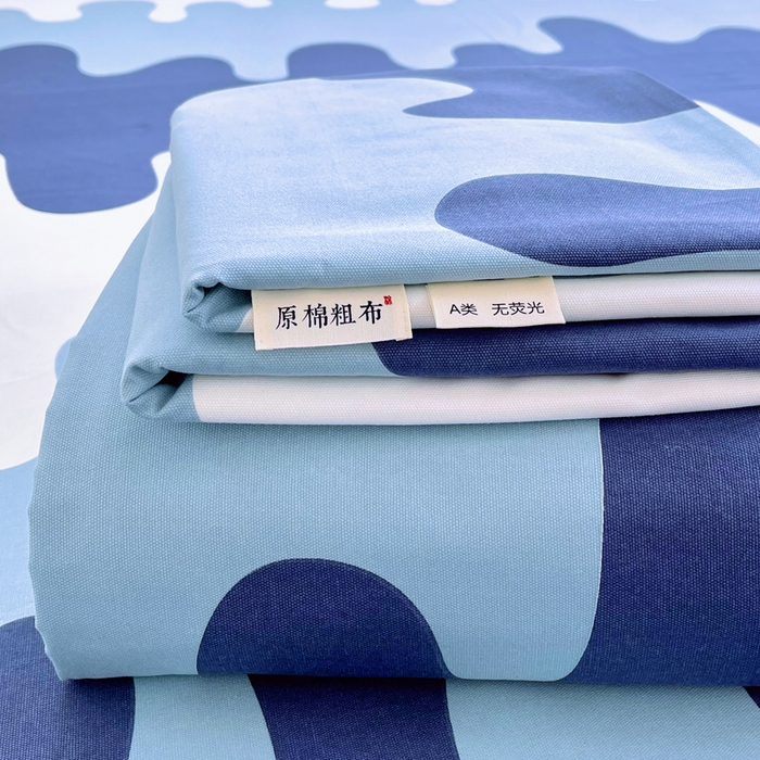 91家纺网 家纺一手货源 找家纺 （总）金鑫汇家纺 2025年新款百分百全棉老粗布全棉加厚加密高克重单品床单（花型更好卖，面料更厚实，自带凉感）