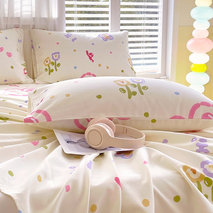 91家纺网 家纺一手货源 找家纺 金鑫汇家纺 2025年新款百分百全棉老粗布全棉加厚加密高克重单品枕套（花型更好卖，面料更厚实，自带凉感） 老粗布奇趣小兔