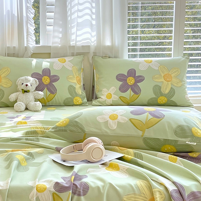 91家纺网 家纺一手货源 找家纺 金鑫汇家纺 2025年新款百分百全棉老粗布全棉加厚加密高克重单品枕套（花型更好卖，面料更厚实，自带凉感） 老粗布五彩缤纷