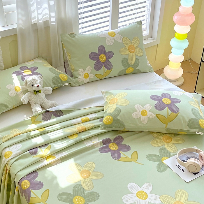 91家纺网 家纺一手货源 找家纺 金鑫汇家纺 2025年新款百分百全棉老粗布全棉加厚加密高克重单品枕套（花型更好卖，面料更厚实，自带凉感） 老粗布五彩缤纷