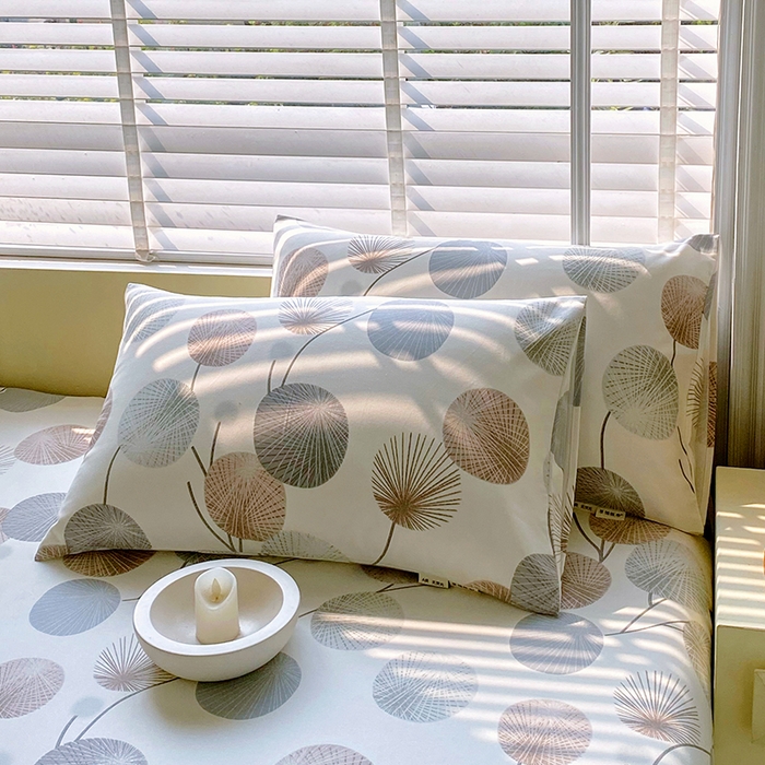 金鑫汇家纺 2025年新款百分百全棉老粗布全棉加厚加密高克重单品枕套（花型更好卖，面料更厚实，自带凉感） 漫生活