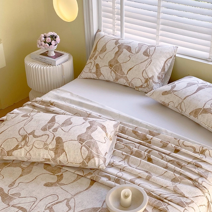 91家纺网 家纺一手货源 找家纺 金鑫汇家纺 2025年新款百分百全棉老粗布全棉加厚加密高克重单品枕套（花型更好卖，面料更厚实，自带凉感） 米亚黄