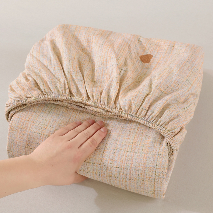 91家纺网 家纺一手货源 找家纺 金鑫汇家纺 2025新款百分百全棉老粗布全棉加厚加密高克重单品床笠（花型更好卖，面料更厚实，自带凉感） 老粗布心之恋