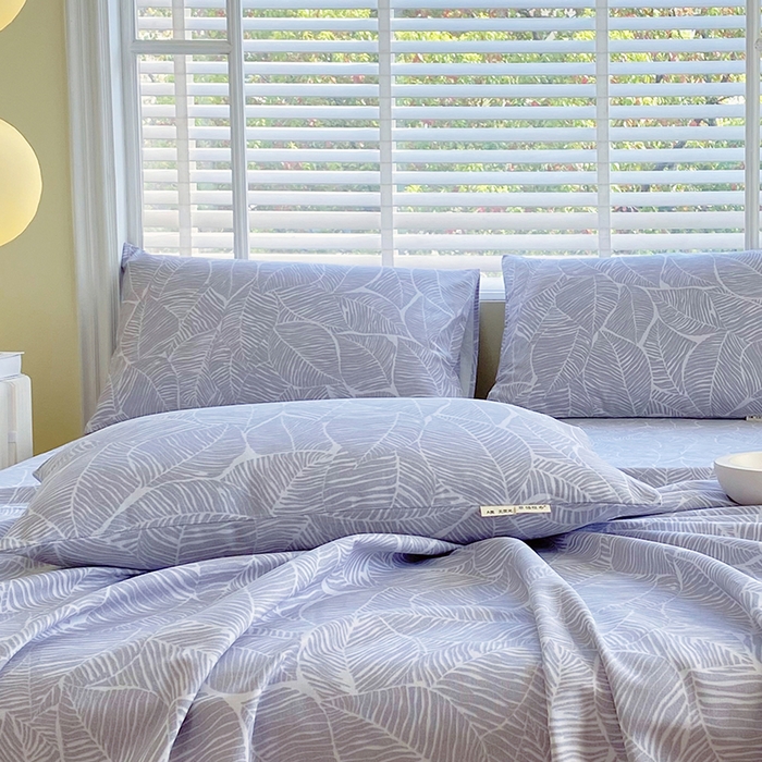 91家纺网 家纺一手货源 找家纺 金鑫汇家纺 2025年新款百分百全棉老粗布全棉加厚加密高克重单品枕套（花型更好卖，面料更厚实，自带凉感） 千叶