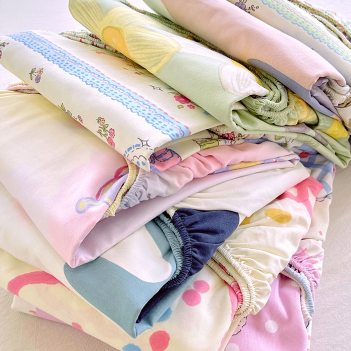 91家纺网 家纺一手货源 找家纺 金鑫汇家纺 2025新款百分百全棉老粗布全棉加厚加密高克重单品床笠（花型更好卖，面料更厚实，自带凉感） 叠拍