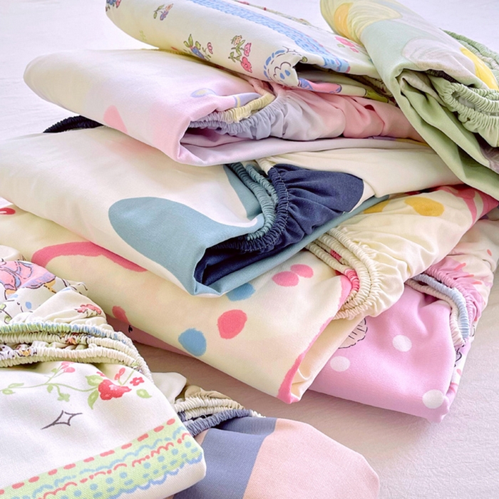 91家纺网 家纺一手货源 找家纺 金鑫汇家纺 2025新款百分百全棉老粗布全棉加厚加密高克重单品床笠（花型更好卖，面料更厚实，自带凉感） 叠拍