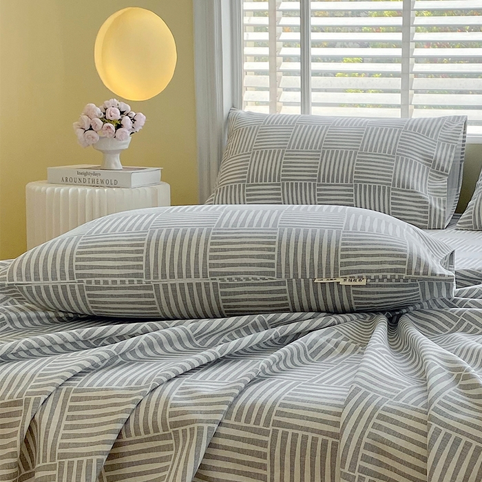 91家纺网 家纺一手货源 找家纺 金鑫汇家纺 2025年新款百分百全棉老粗布全棉加厚加密高克重单品枕套（花型更好卖，面料更厚实，自带凉感） 休闲时光