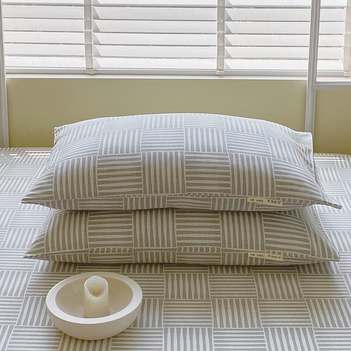 91家纺网 家纺一手货源 找家纺 金鑫汇家纺 2025年新款百分百全棉老粗布全棉加厚加密高克重单品枕套（花型更好卖，面料更厚实，自带凉感） 休闲时光