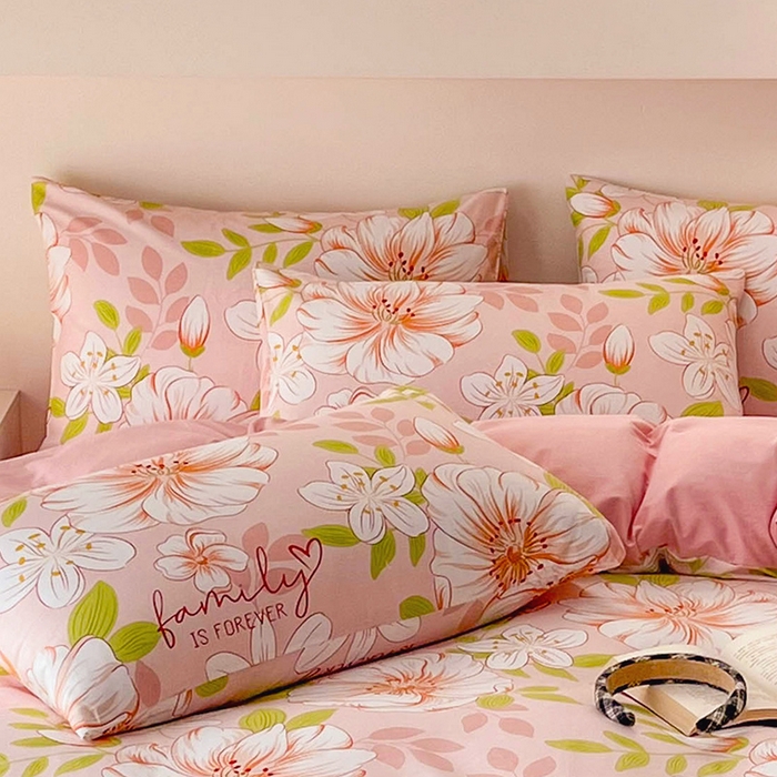 91家纺网 家纺一手货源 找家纺 金鑫汇家纺 2025新款13070全棉好卖花型套件系列-单枕套 繁花之恋