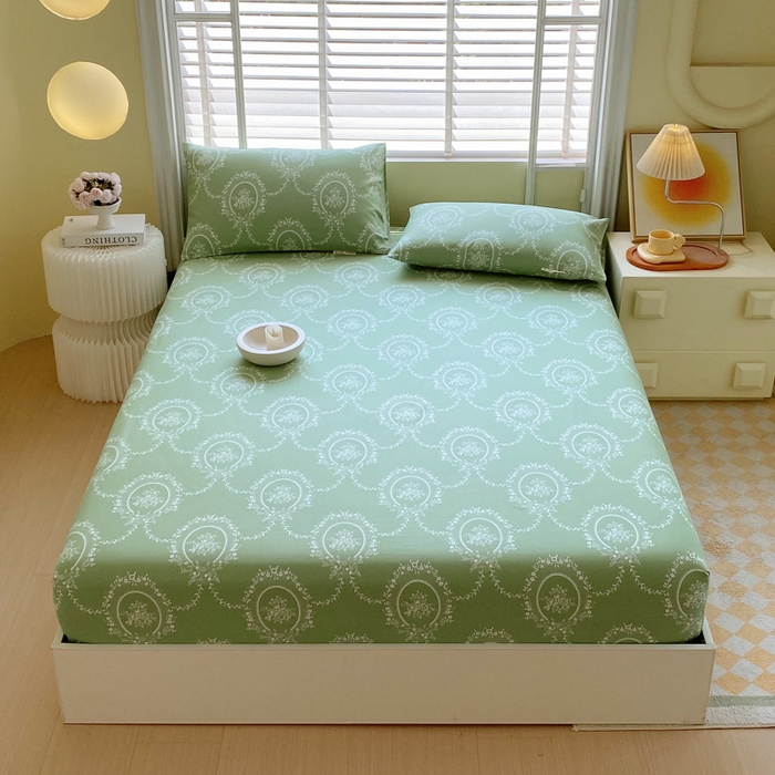 金鑫汇家纺 2025新款百分百全棉老粗布全棉加厚加密高克重单品床笠（花型更好卖，面料更厚实，自带凉感） 老粗布芳华