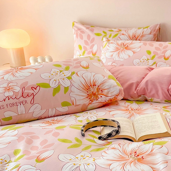 91家纺网 家纺一手货源 找家纺 金鑫汇家纺 2025新款13070全棉好卖花型套件系列-单枕套 繁花之恋