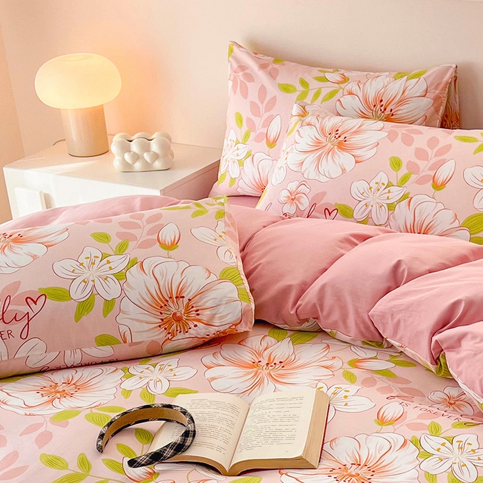 91家纺网 家纺一手货源 找家纺 金鑫汇家纺 2025新款13070全棉好卖花型套件系列-单枕套 繁花之恋