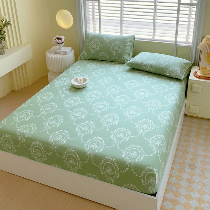 91家纺网 家纺一手货源 找家纺 金鑫汇家纺 2025新款百分百全棉老粗布全棉加厚加密高克重单品床笠（花型更好卖，面料更厚实，自带凉感） 老粗布芳华