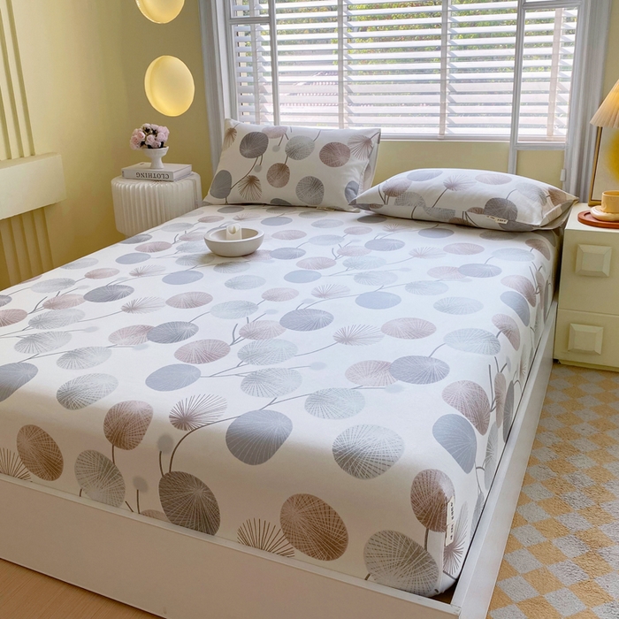 91家纺网 家纺一手货源 找家纺 金鑫汇家纺 2025新款百分百全棉老粗布全棉加厚加密高克重单品床笠（花型更好卖，面料更厚实，自带凉感） 老粗布漫生活