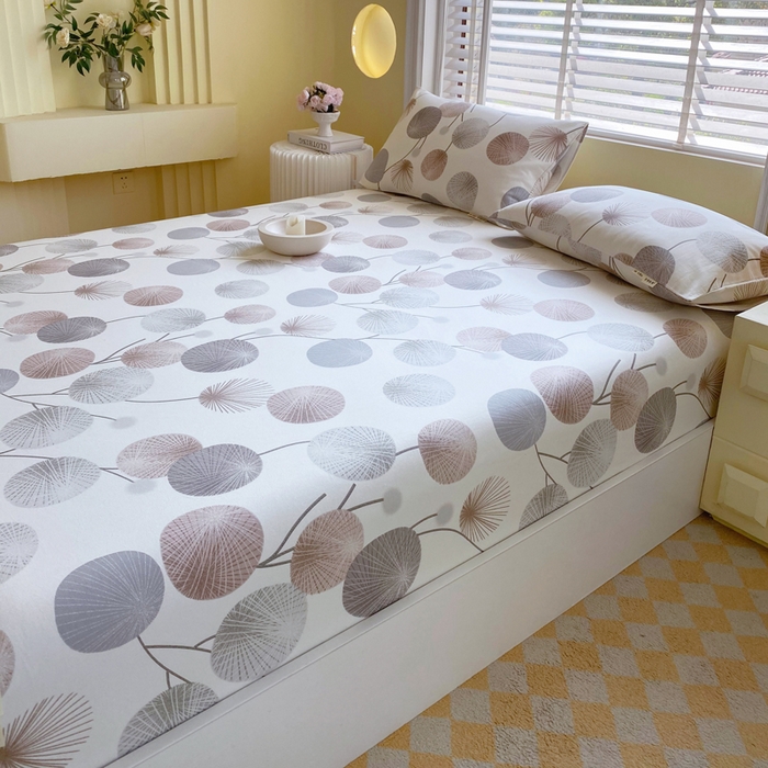 91家纺网 家纺一手货源 找家纺 金鑫汇家纺 2025新款百分百全棉老粗布全棉加厚加密高克重单品床笠（花型更好卖，面料更厚实，自带凉感） 老粗布漫生活