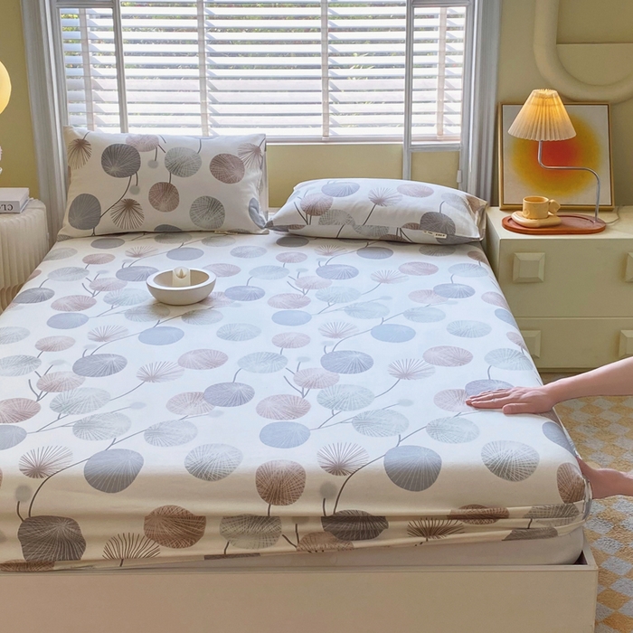 91家纺网 家纺一手货源 找家纺 金鑫汇家纺 2025新款百分百全棉老粗布全棉加厚加密高克重单品床笠（花型更好卖，面料更厚实，自带凉感） 老粗布漫生活