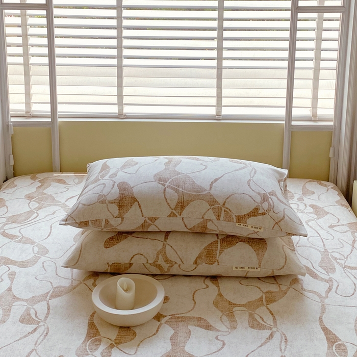91家纺网 家纺一手货源 找家纺 金鑫汇家纺 2025新款百分百全棉老粗布全棉加厚加密高克重单品床笠（花型更好卖，面料更厚实，自带凉感） 老粗布米亚黄