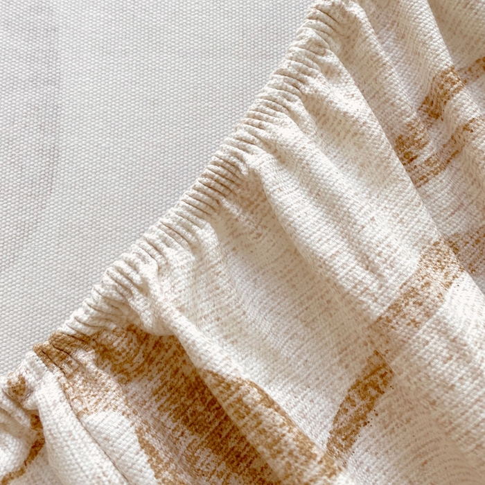 91家纺网 家纺一手货源 找家纺 金鑫汇家纺 2025新款百分百全棉老粗布全棉加厚加密高克重单品床笠（花型更好卖，面料更厚实，自带凉感） 老粗布米亚黄