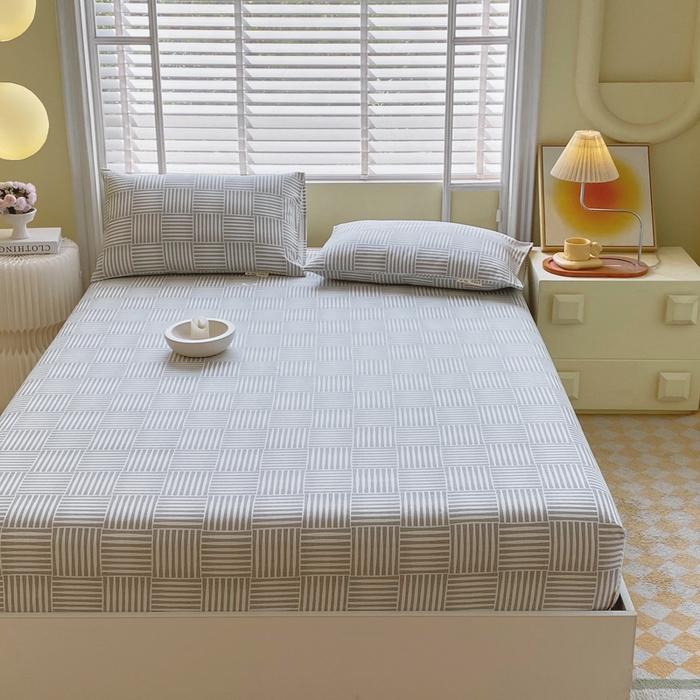 91家纺网 家纺一手货源 找家纺 金鑫汇家纺 2025新款百分百全棉老粗布全棉加厚加密高克重单品床笠（花型更好卖，面料更厚实，自带凉感） 老粗布休闲时光