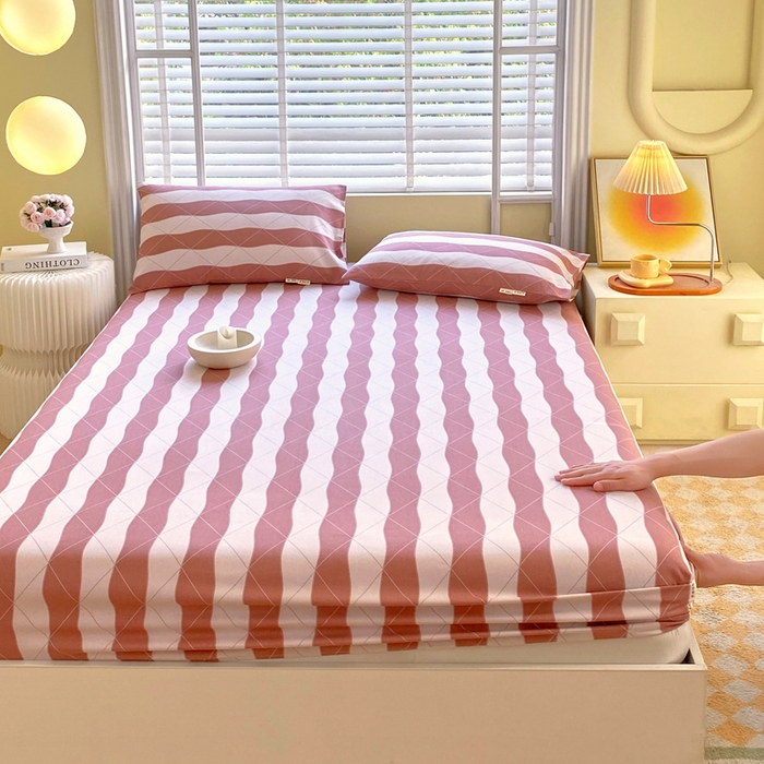 91家纺网 家纺一手货源 找家纺 金鑫汇家纺 2025新款百分百全棉老粗布全棉加厚加密高克重单品床笠（花型更好卖，面料更厚实，自带凉感） 老粗布雅致