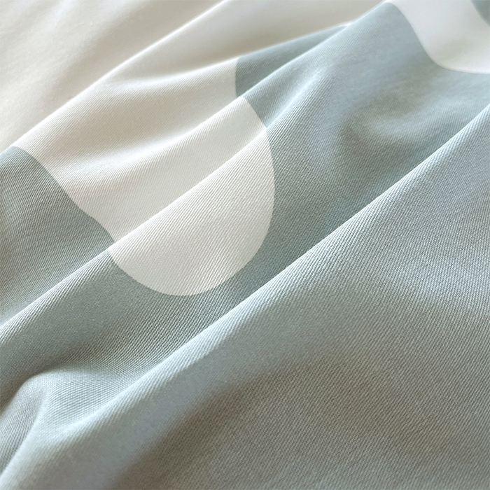 91家纺网 家纺一手货源 找家纺 金鑫汇家纺 2025新款13070全棉好卖花型套件系列-单枕套 奶油蓝