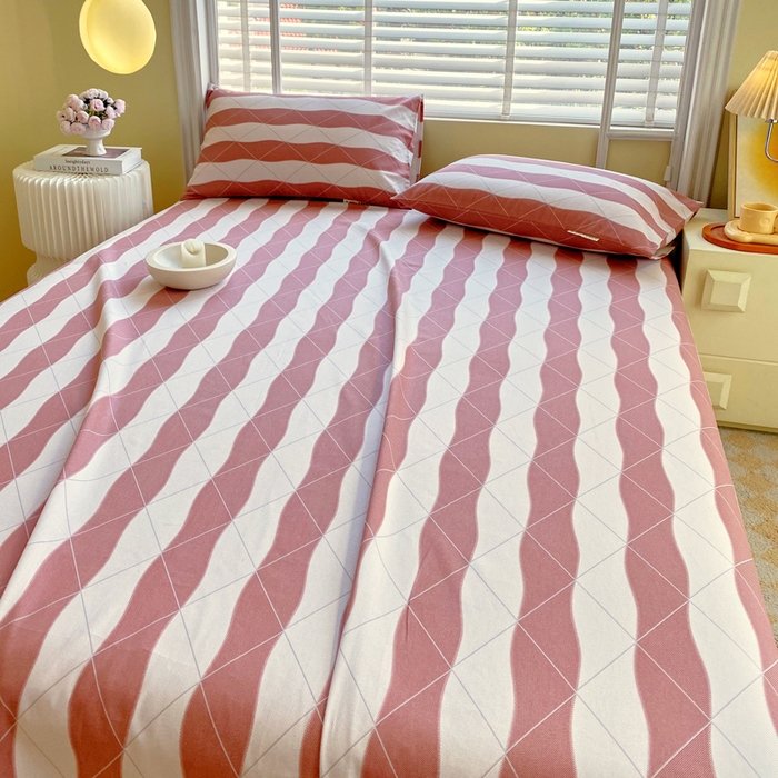 91家纺网 家纺一手货源 找家纺 金鑫汇家纺 2025年新款百分百全棉老粗布全棉加厚加密高克重单品床单（花型更好卖，面料更厚实，自带凉感） 老粗布雅致