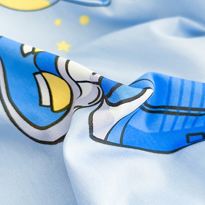 91家纺网 家纺一手货源 找家纺 金鑫汇家纺 2025新款13070全棉好卖花型套件系列-单枕套 宇宙奥秘