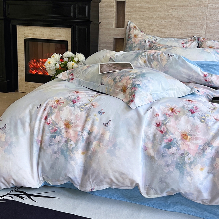 91家纺网 家纺一手货源 找家纺 （总）金鑫汇家纺 2025新款13070全棉好卖花型套件系列-单被套