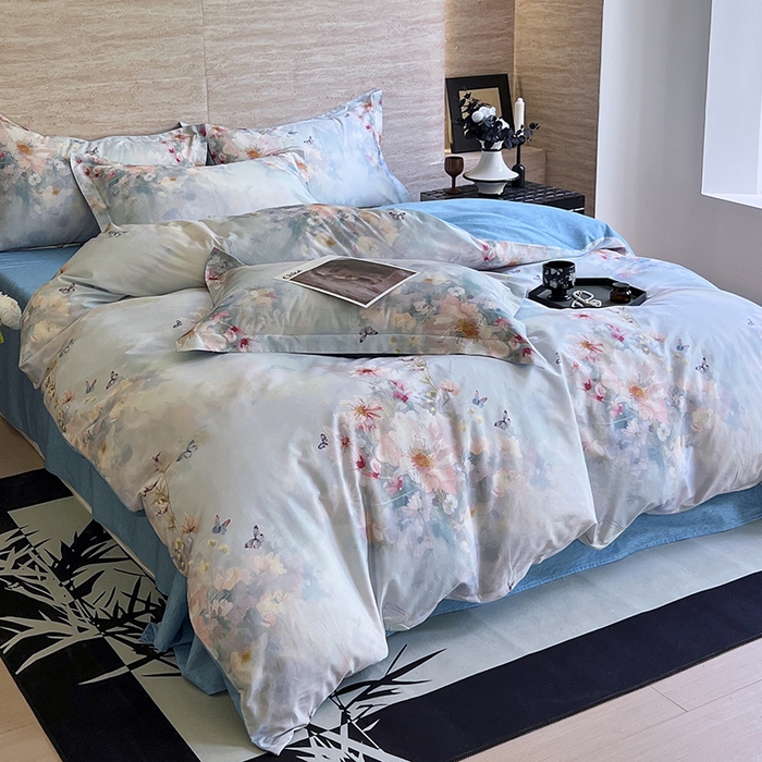 91家纺网 家纺一手货源 找家纺 （总）金鑫汇家纺 2025新款13070全棉好卖花型套件系列-单被套