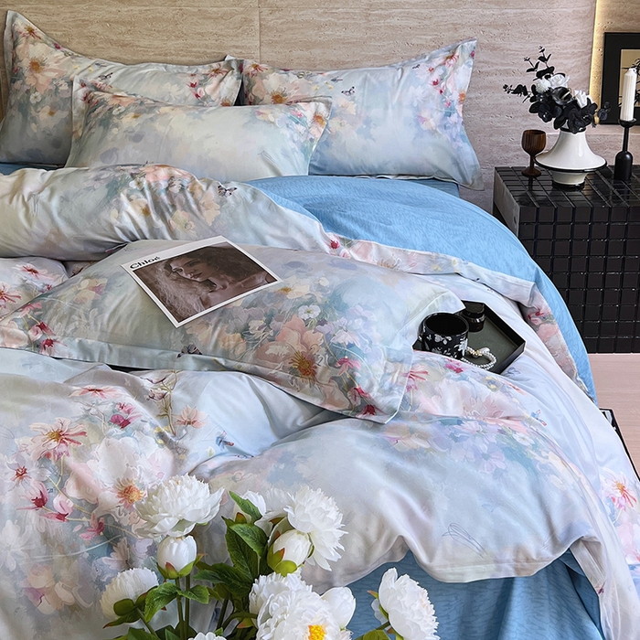 91家纺网 家纺一手货源 找家纺 （总）金鑫汇家纺 2025新款13070全棉好卖花型套件系列-单被套