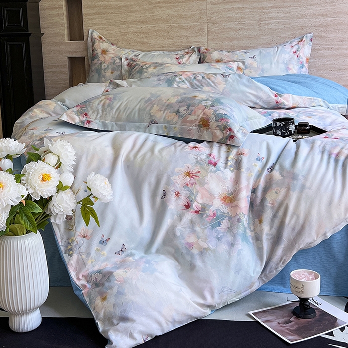 91家纺网 家纺一手货源 找家纺 （总）金鑫汇家纺 2025新款13070全棉好卖花型套件系列-单被套