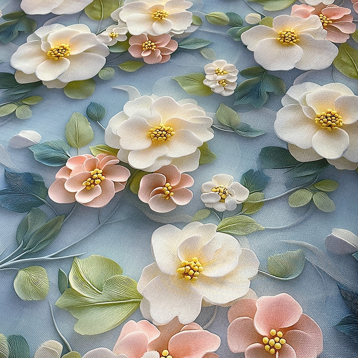 91家纺网 家纺一手货源 找家纺 许林家纺 2025春夏新款斜纹冰丝凉席轻奢高密大版 夏日铃兰