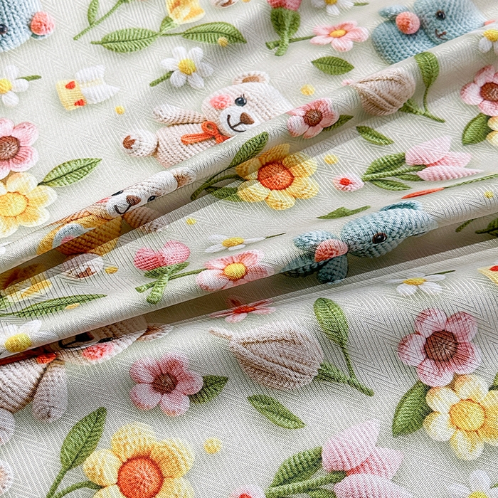 91家纺网 家纺一手货源 找家纺 许林家纺 2025春夏新款斜纹冰丝凉席轻奢高密大版 星辰小熊