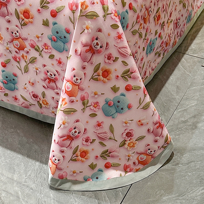 91家纺网 家纺一手货源 找家纺 许林家纺 2025春夏新款斜纹冰丝凉席轻奢高密大版 幸卉