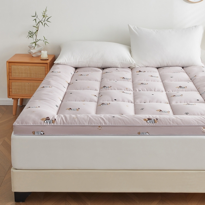 91家纺网 家纺一手货源 找家纺 元昊床垫 2025新款新疆棉花床垫学生宿舍床褥子垫被软垫棉花垫子 玛奇朵-咖