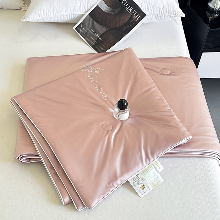 （总）织布人 2025新款夏被凉感丝大豆被夏凉被单人被轻奢学生宿舍空调被子被芯