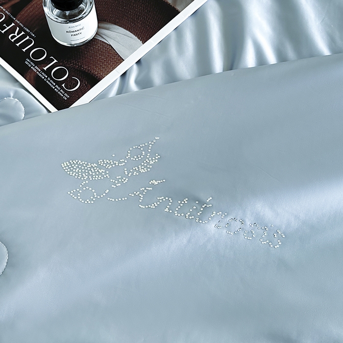 91家纺网 家纺一手货源 找家纺 织布人 2025新款夏被凉感丝大豆被夏凉被单人被轻奢学生宿舍空调被子被芯 凉感丝大豆夏被-天空蓝