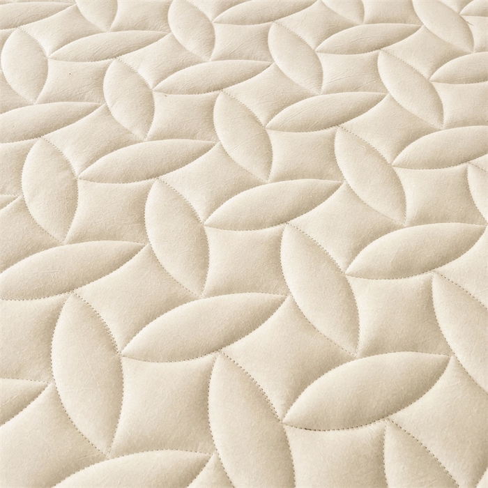 91家纺网 家纺一手货源 找家纺 （总）3C 2025新款全棉水洗棉夹棉床笠-叶弦