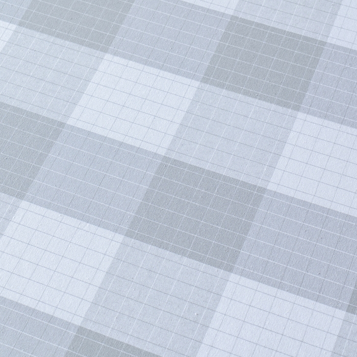 91家纺网 家纺一手货源 找家纺 居美良品 2025新款100%全棉纯棉色织老粗布凉席席子床笠单件单床笠 素雅-灰格