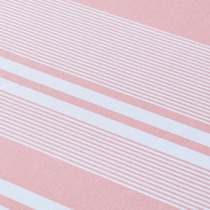 91家纺网 家纺一手货源 找家纺 居美良品 2025新款100%全棉纯棉色织老粗布凉席席子床笠单件单床笠 云锦-抹红