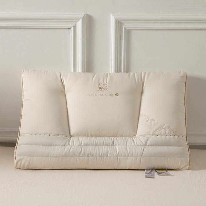 91家纺网 家纺一手货源 找家纺 （总）微枕芯 2025新款自然愈眠草本决明子分区护颈枕-升级款