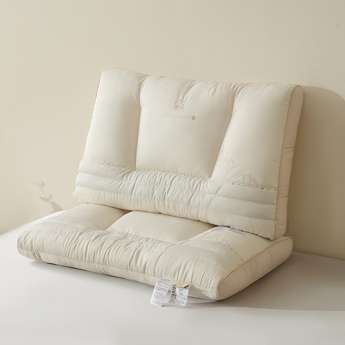 91家纺网 家纺一手货源 找家纺 （总）微枕芯 2025新款自然愈眠草本决明子分区护颈枕-升级款