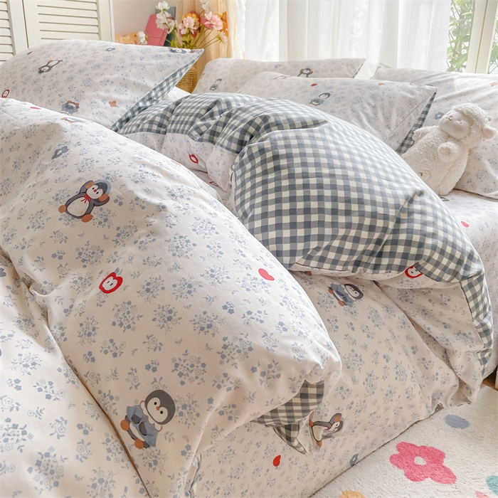 91家纺网 家纺一手货源 找家纺 （总）如约 2025新款全棉印花四件套