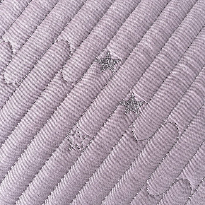 91家纺网 家纺一手货源 找家纺 （总）恒尚居2025花边床盖莫代尔夏季夹棉床单星星刺绣绗缝三件套