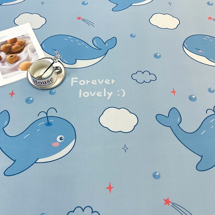 91家纺网 家纺一手货源 找家纺 柏薇 2025新款凉感丝中分子印花复合三明治凉席套件 鲸鱼宝宝