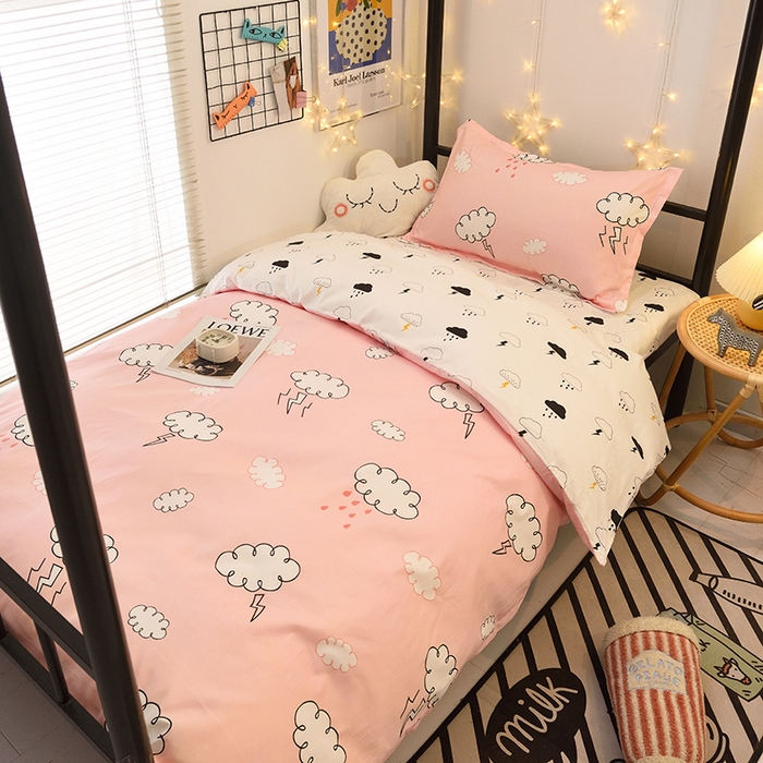 91家纺网 家纺一手货源 找家纺 （总）朵希曼2025新款全棉13372学生三件套系列