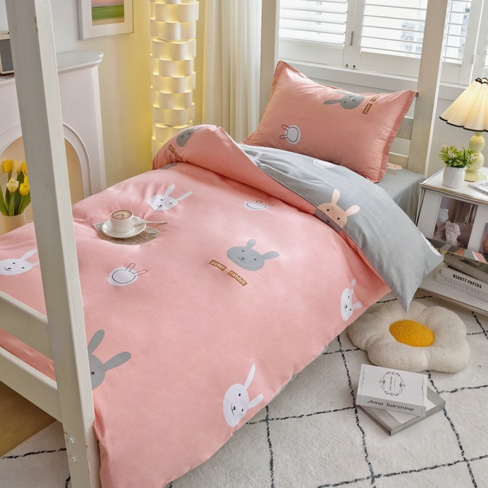 91家纺网 家纺一手货源 找家纺 （总）朵希曼2025新款全棉13372学生三件套系列