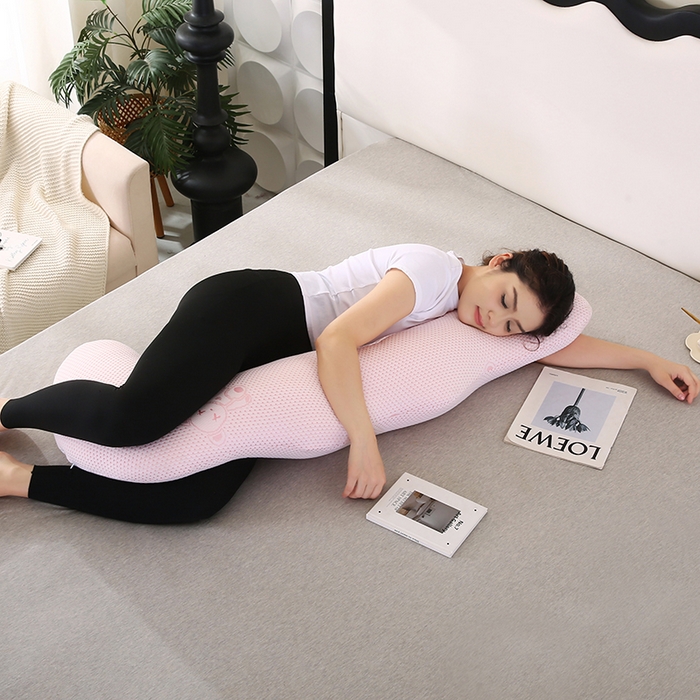 91家纺网 家纺一手货源 找家纺 （总）永光家居 2025新款YG2578孕妇枕L型  男朋友枕靠垫抱枕床上枕头