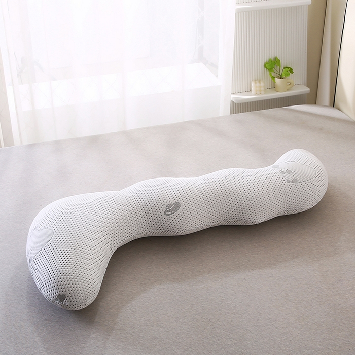 91家纺网 家纺一手货源 找家纺 永光家居 2025新款孕妇枕L型  男朋友枕 凉感灰色靠枕抱枕靠枕跨境